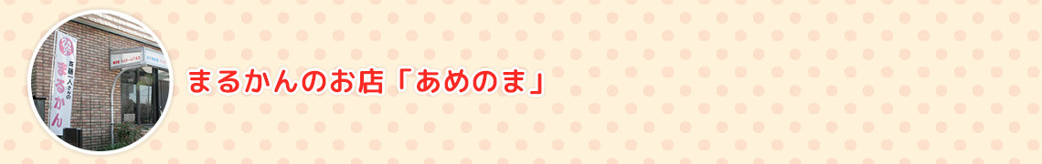 まるかんのお店　あめのま